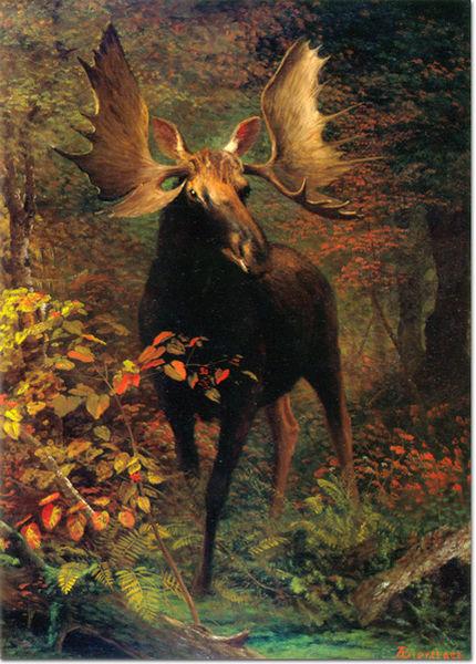 Albert Bierstadt In the Forest Germany oil painting art